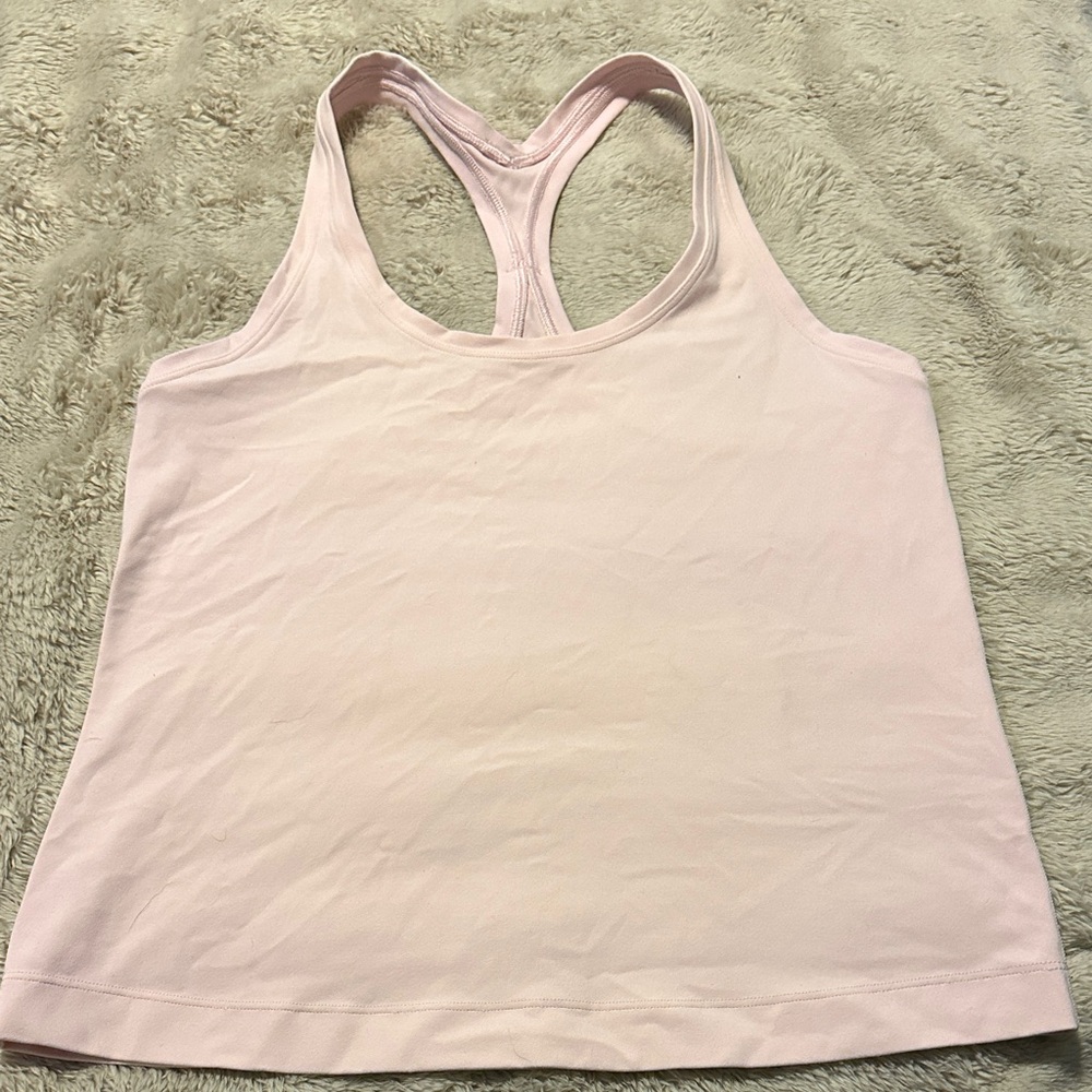 Lululemon Light Pink Racerback Tank Top